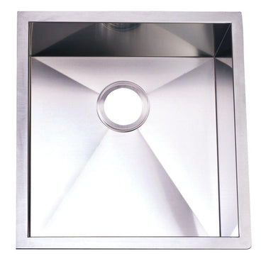Gourmetier KUS192010BN Undermount Single Bowl Kitchen Sink Kitchen Sink Kingston Brass Default Title